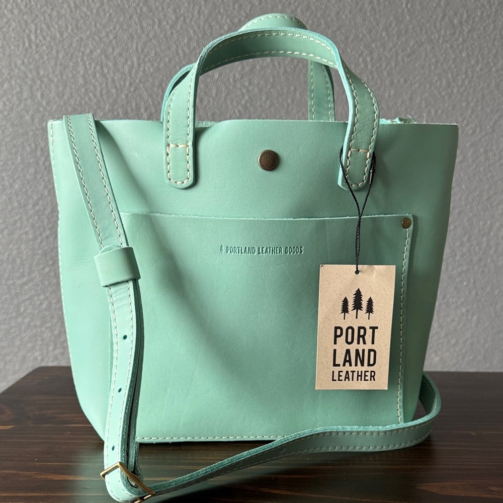 NEW Portland Leather Mint Mini Classic Crossbody